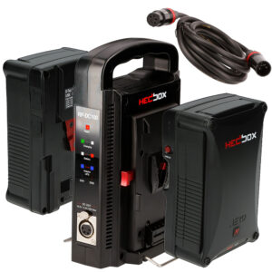 HEDBOX ProBank 2M – Professionelle Dual-Batterielösung für Filmer & Fotografen