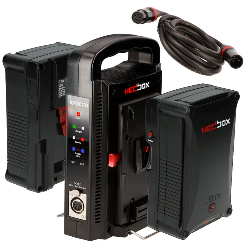 HEDBOX ProBank 2M – Professionelle Dual-Batterielösung für Filmer & Fotografen